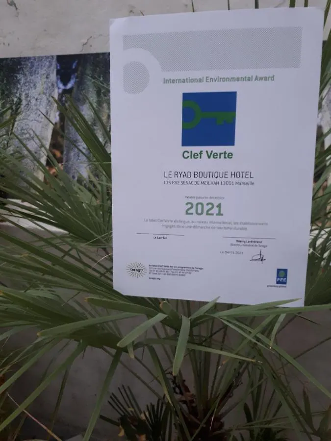 Le Ryad Boutique Hotel مارسيليا 3*,  فرنسا
